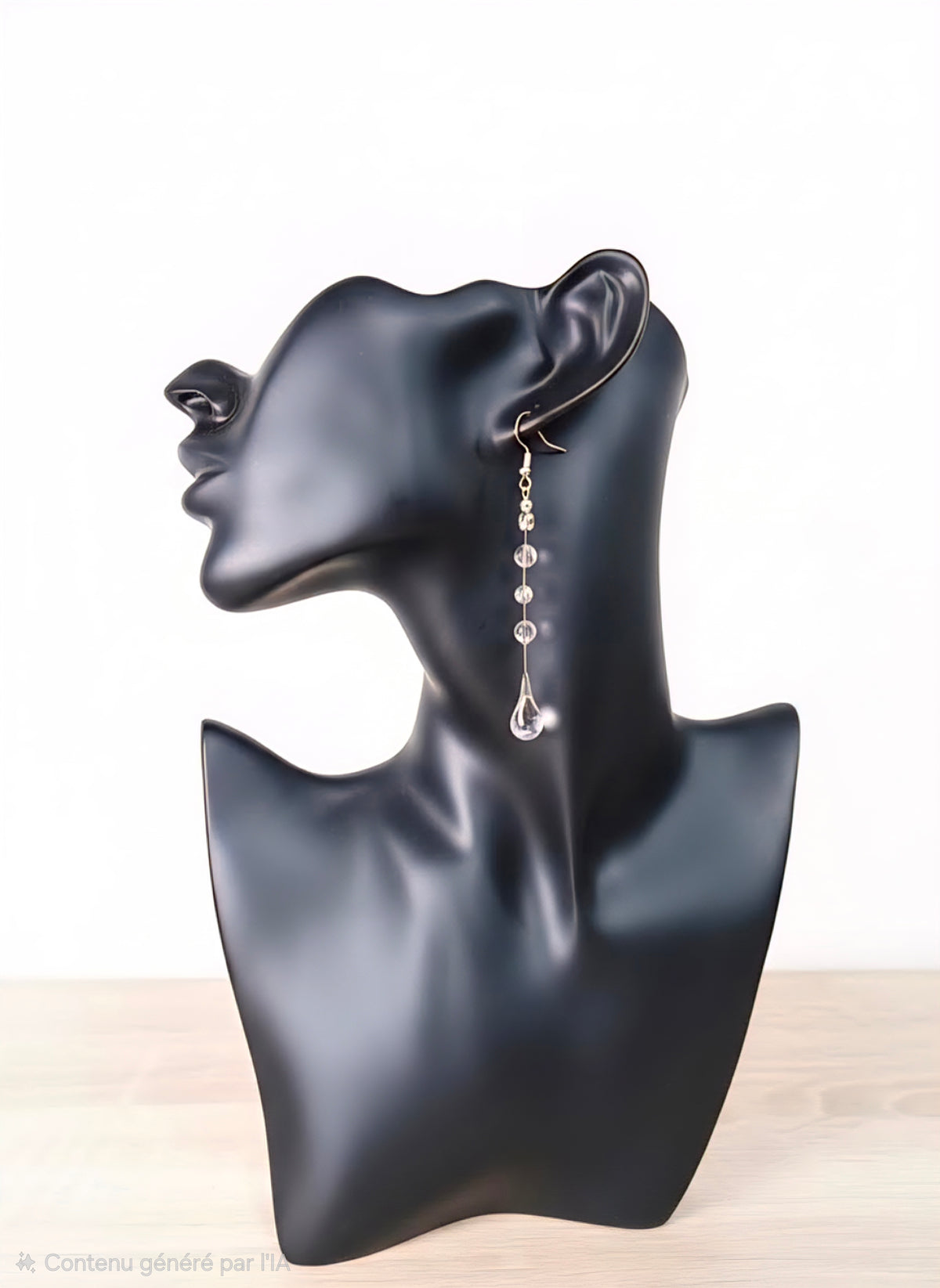 Boucles d'oreilles "Eclat de verre"