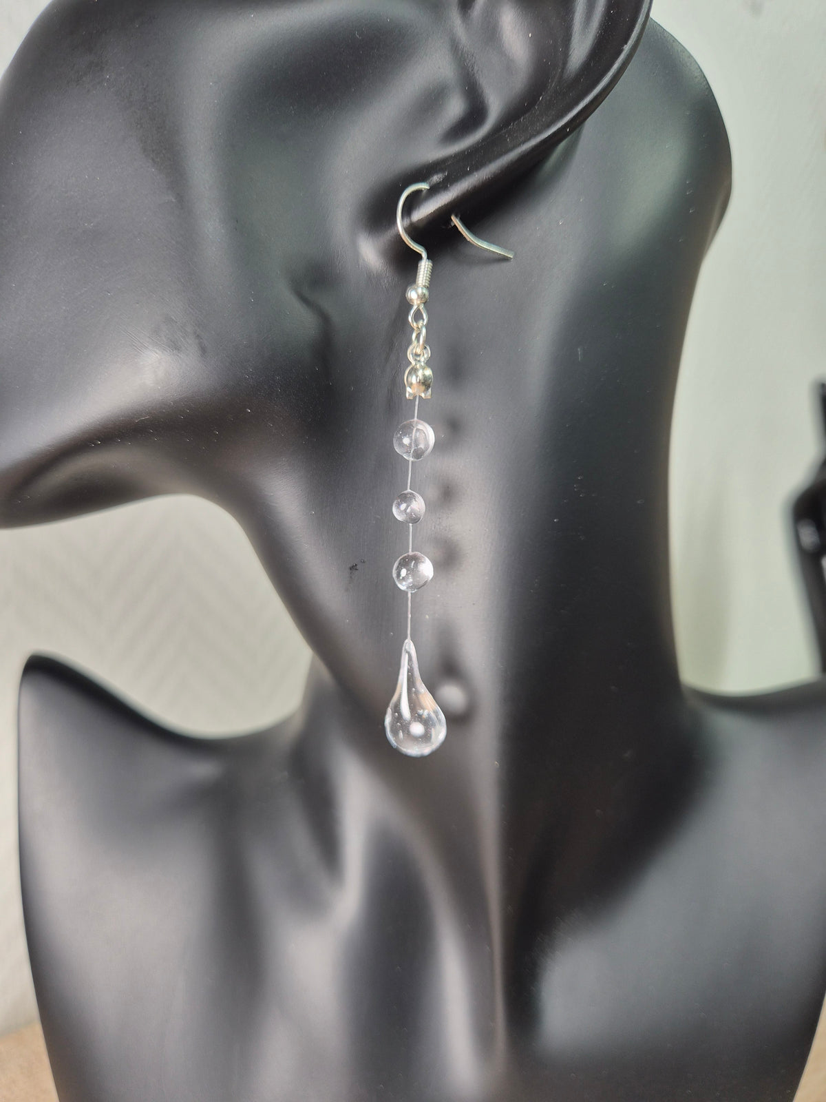 Boucles d'oreilles "Eclat de verre"