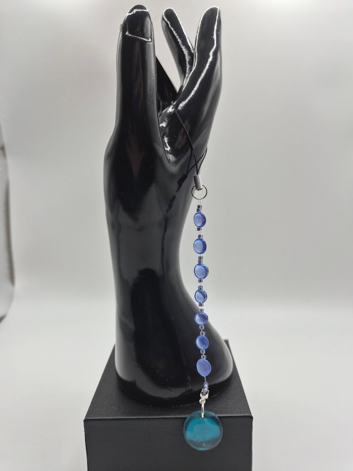Bijoux téléphone "Goutte Océane"