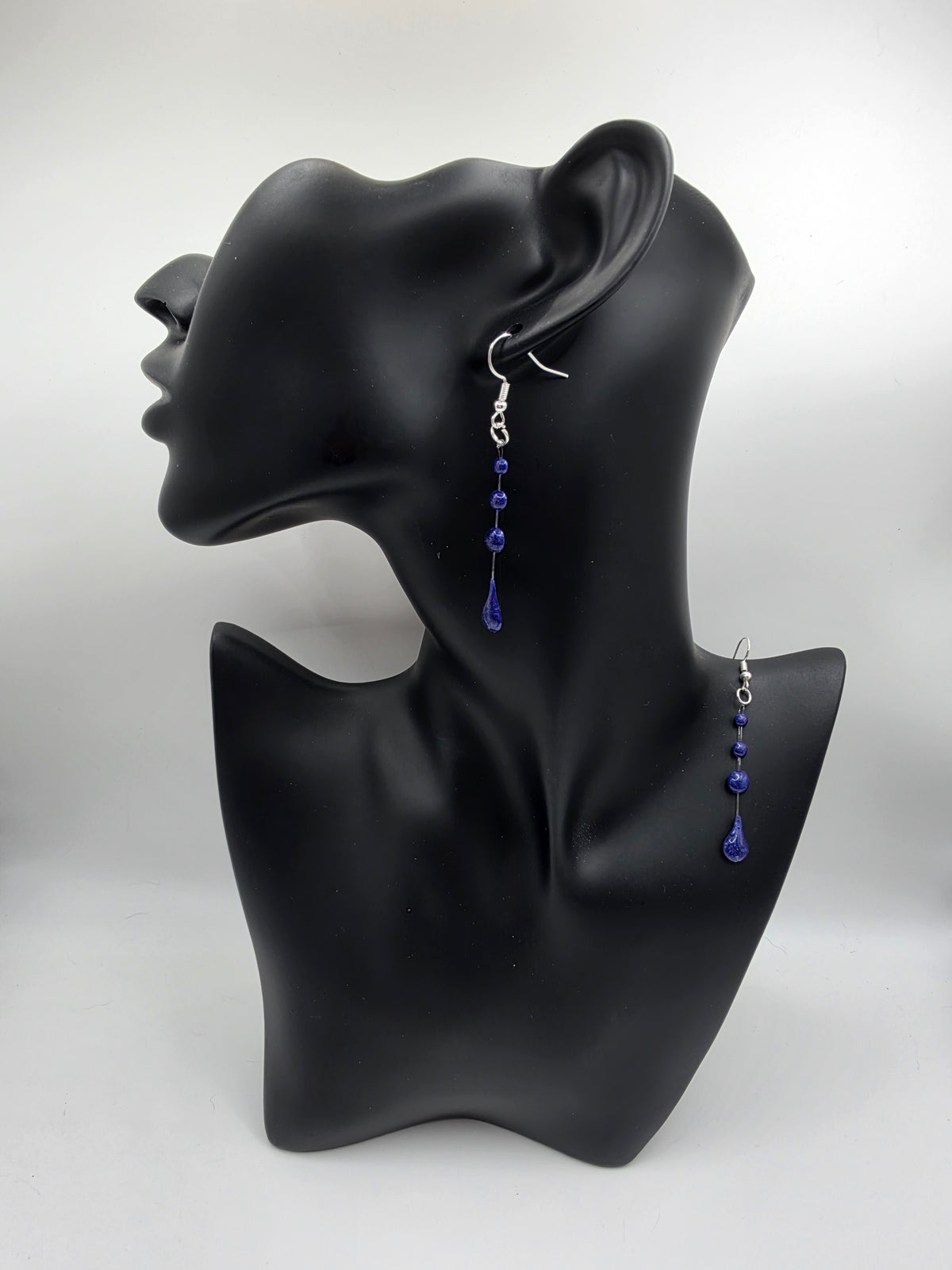 Boucles d'oreilles "Larmes de nuit"